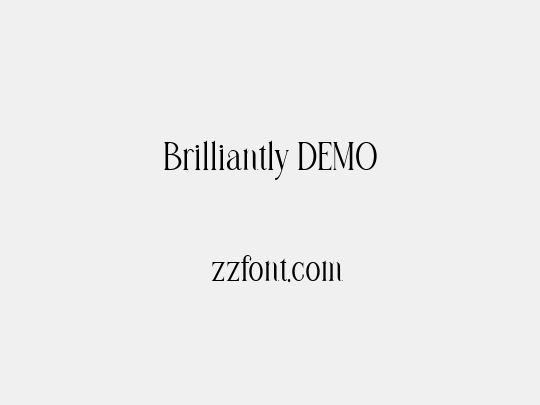 Brilliantly DEMO