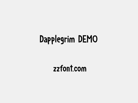 Dapplegrim DEMO