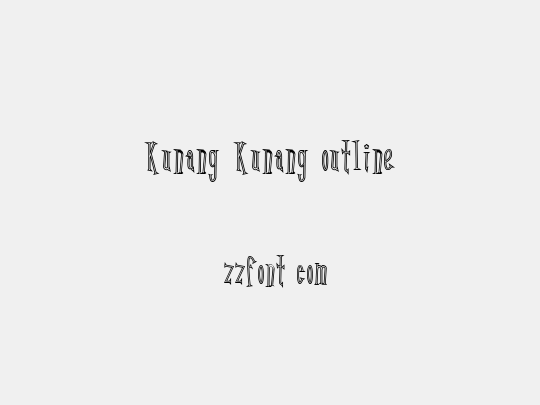 Kunang Kunang outline