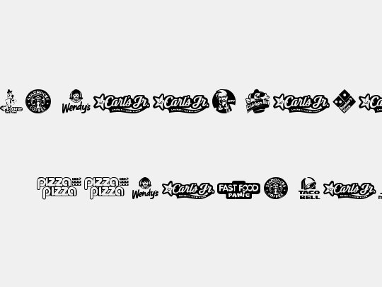 Fast Food logos