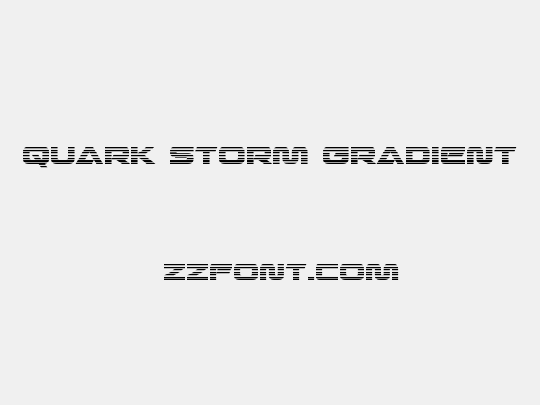 Quark Storm Gradient
