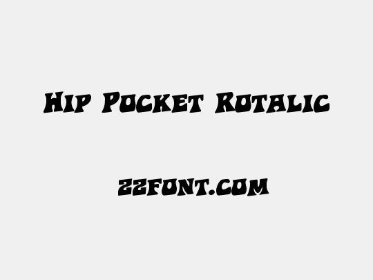 Hip Pocket Rotalic