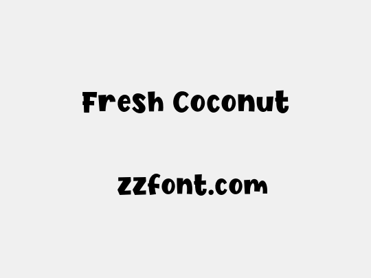 Fresh Coconut