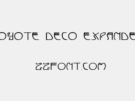 Coyote Deco Expanded