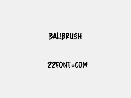 Balibrush