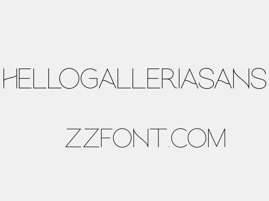 hellogalleriasans
