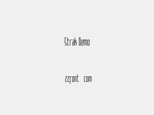 Strak Demo