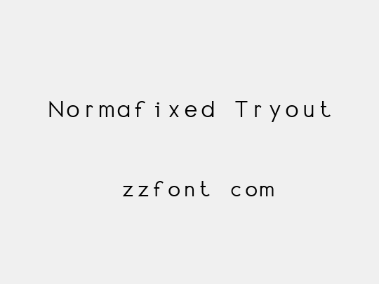 Normafixed Tryout