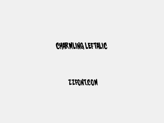 Charmling Leftalic