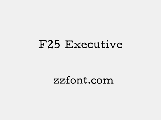 F25 Executive