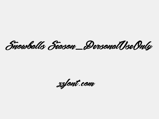 Snowballs Season_PersonalUseOnly
