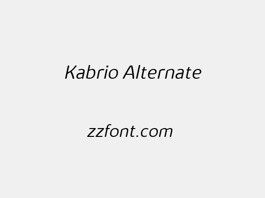Kabrio Alternate