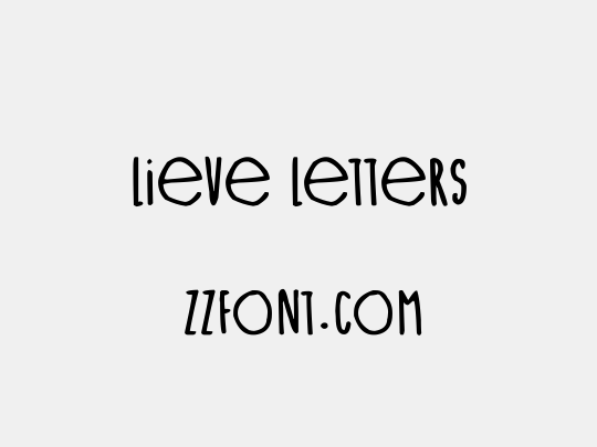 Lieve Letters