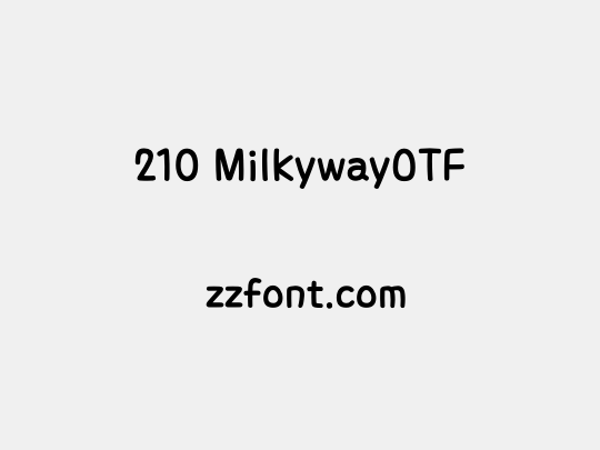 210 MilkywayOTF