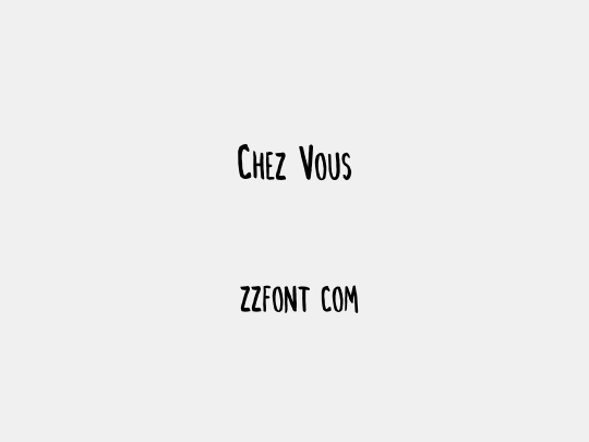 Chez Vous