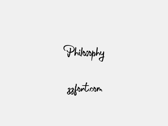 Philosophy