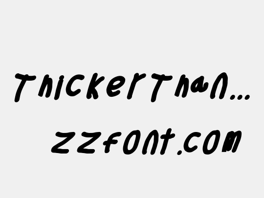 Thicker Than...