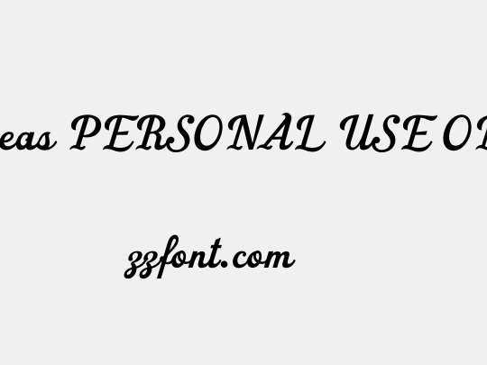 San Andreas PERSONAL USE ONLY PERSONAL USE ONLY