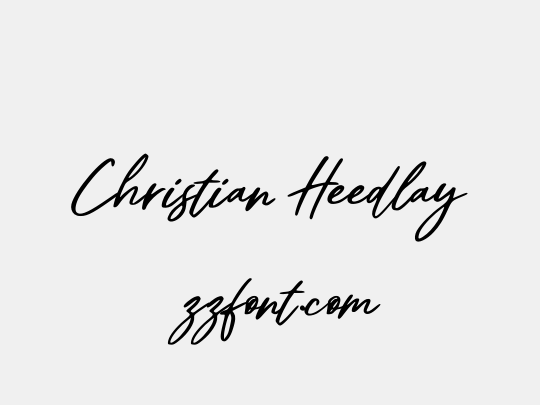 Christian Heedlay