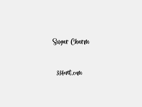 Sugar Charm