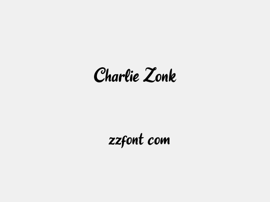 Charlie Zonk