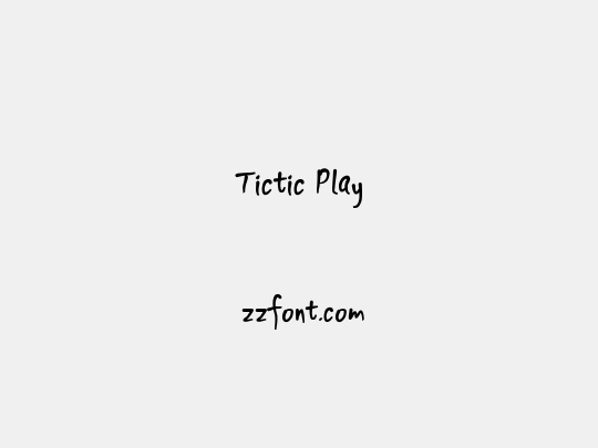 Tictic Play
