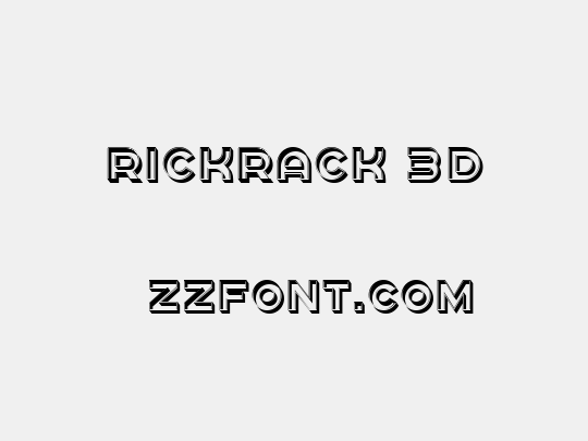 Rickrack 3D