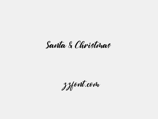 Santa & Christmas