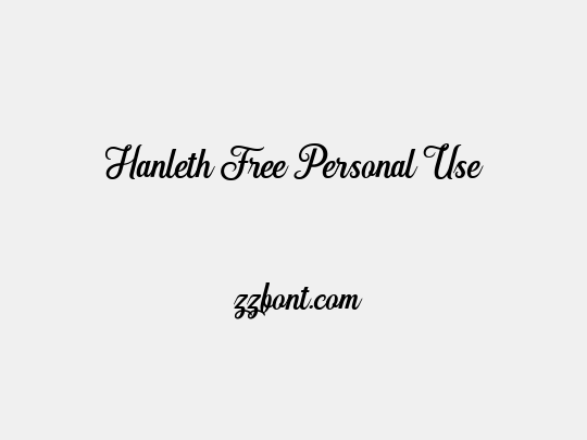 Hanleth Free Personal Use