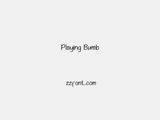 Playing Bumb