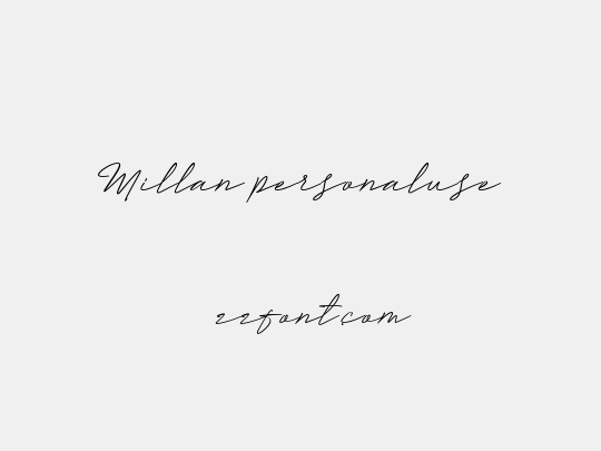 Millan personaluse
