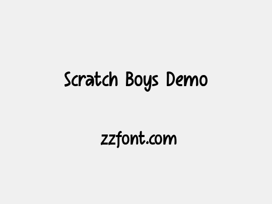 Scratch Boys Demo