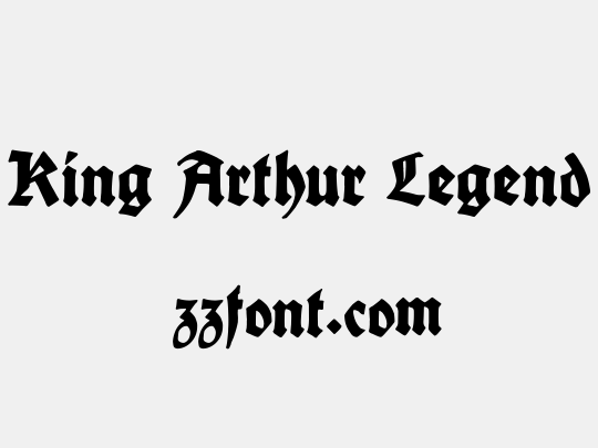King Arthur Legend