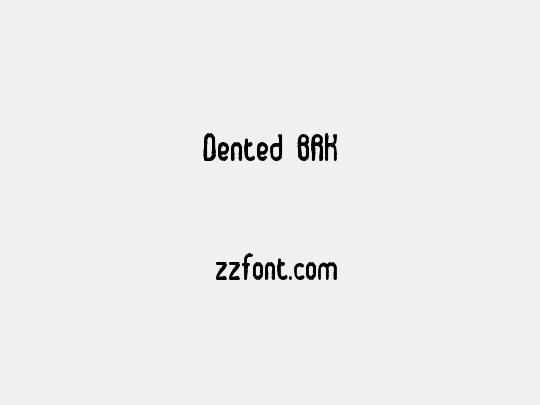 Dented BRK