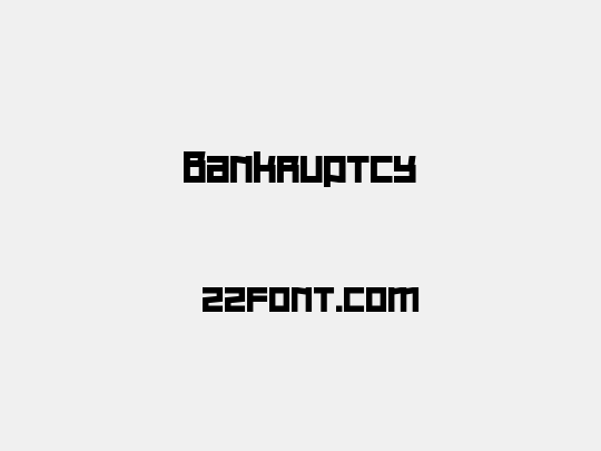 Bankruptcy