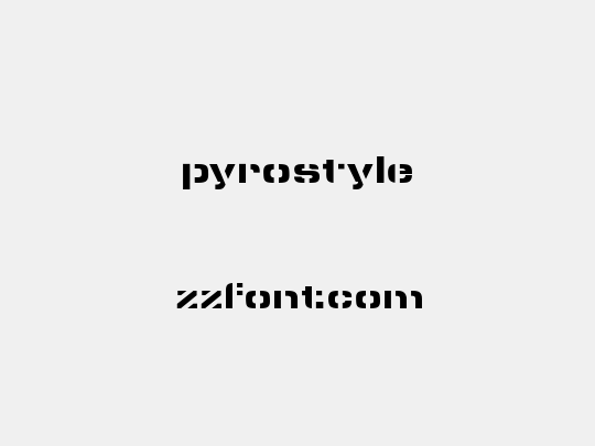 pyrostyle
