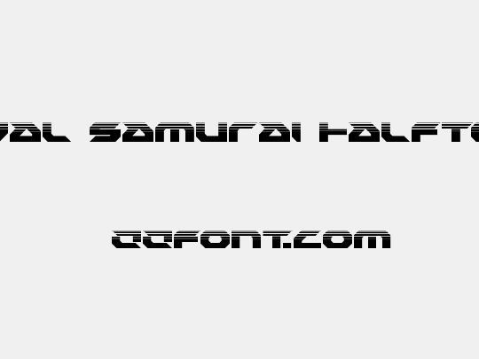 Royal Samurai Halftone