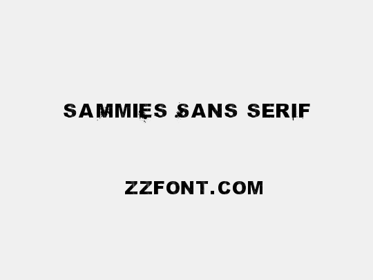 saMmiEs Sans serIf