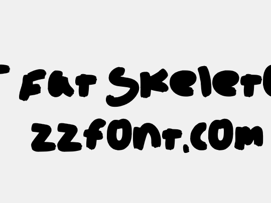 FT Fat Skeleton