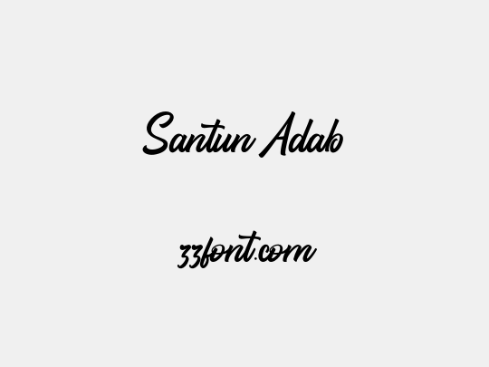 Santun Adab