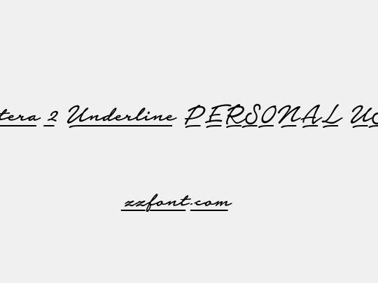 Notera 2 Underline PERSONAL USE