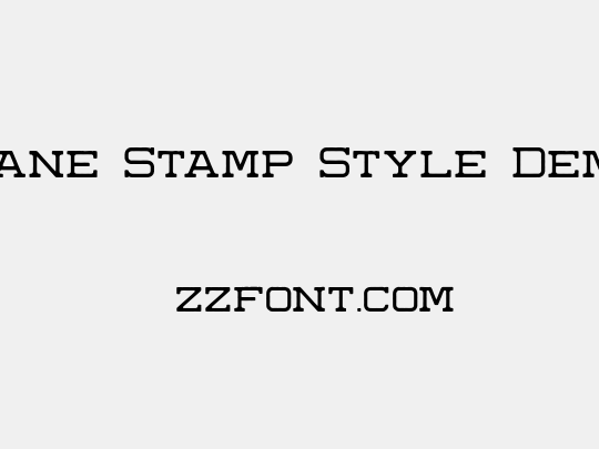 Kane Stamp Style Demo
