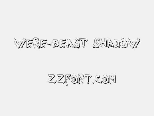 Were-Beast Shadow