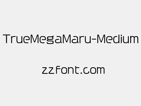 TrueMegaMaru-Medium