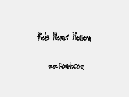 Ra's Hand Hollow
