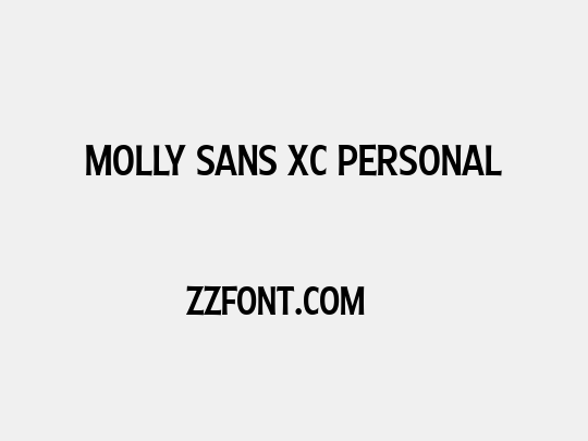 Molly Sans XC PERSONAL