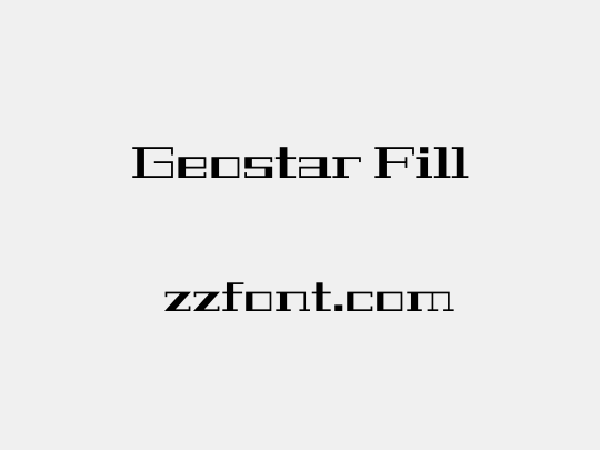 Geostar Fill
