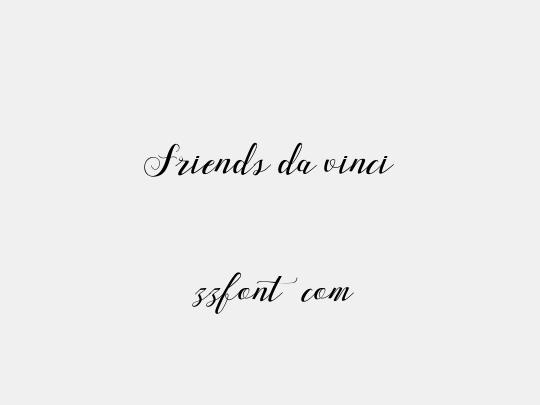 Friends da vinci