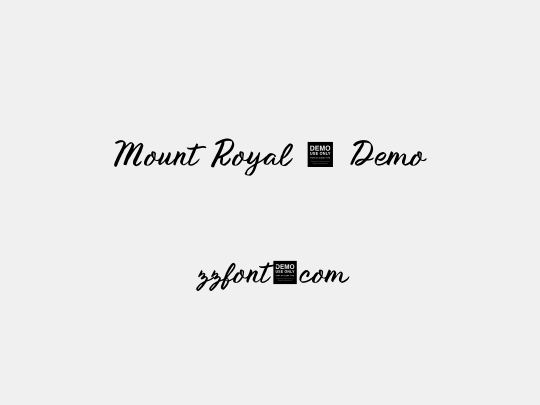 Mount Royal - Demo