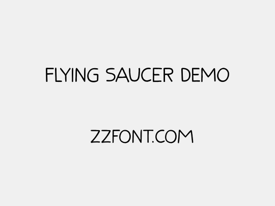 Flying Saucer DEMO